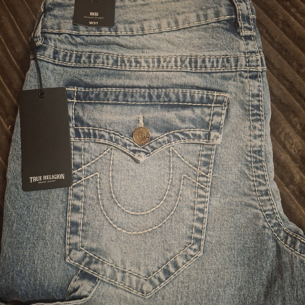 True Religion Women's Denim Jeans with Contrast Stitching